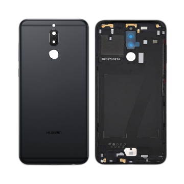 Huawei Mate 10 Lite Housing Middle Frame With Side Button and Replacement Battery Back Door For Mate 10 Lite - Black - Image 2