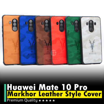 Huawei Mate 10 Pro Soft Leather Markhor Style Case - Image 2