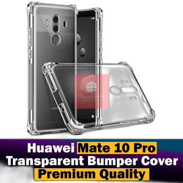 Huawei Mate 10 Pro Transparent Anti Shock Soft Crystal Clear Case - Image 2