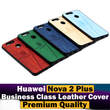 Huawei Nova 2 Plus Business Class Leather Cover - Image 2