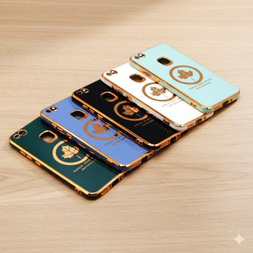 Huawei P10 Lite Golden Border Camera Protection Cover - Image 2