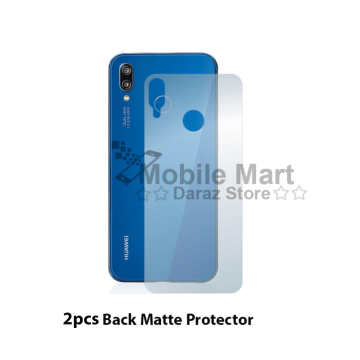 Huawei P20 Lite Back Protector Skin Matte Style Protector For Huawei P20 Lite - Image 2
