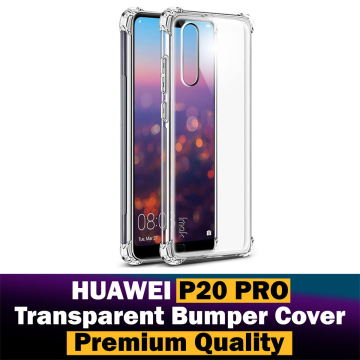 Huawei P20 Pro Back Cover Transparent Extra Bumper Anti Shock Soft Crystal Clear Case For Huawei P20 Pro - Image 2