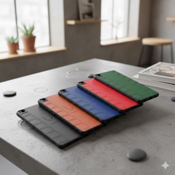 Huawei P8 Multicolour Soft Leather Cover - Image 2