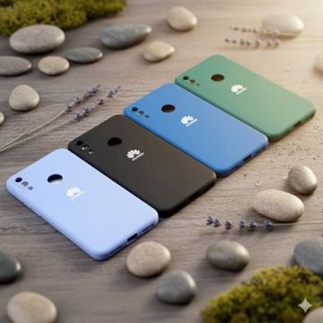 Huawei Y7 2019 Soft Official Multicolour Mobile Cover