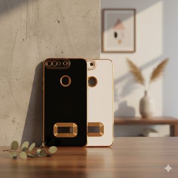 Huawei Y7 Prime 2018 Golden Border Camera Protection Cover - Image 2