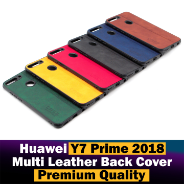 Huawei Y7 Prime 2018 Soft Leather Case For Boys Mobile Cover - Image 2