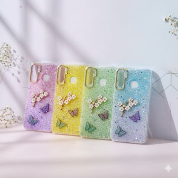 Huawei Y9 Prime 2019 Butterfly Glitter Fancy Case