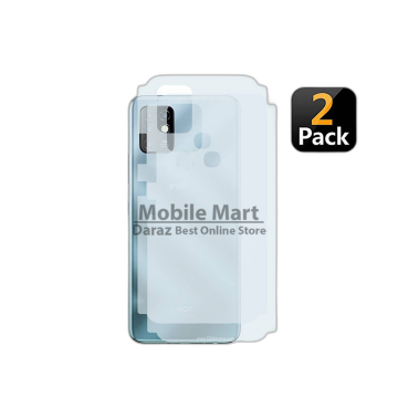 Infinix Hot 10 Back Protector Skin Matte Style Protector For Infinix Hot 10 - Image 2