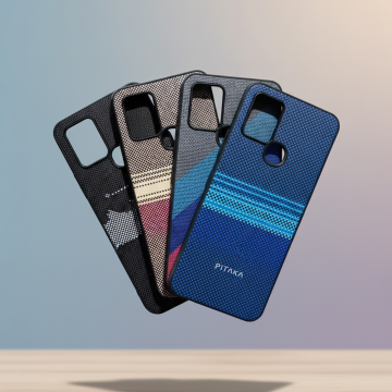 Infinix Hot 10 Pitaka Leather Texture Case Multi Colour Premium Soft Back Cover Protective Slim Fit Luxury - Image 2