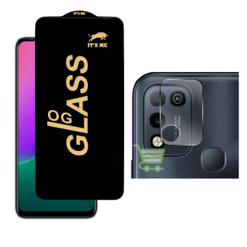 Infinix Hot 10 Play Safety Deal: OG Glass + Camera Lens Protector - Image 2
