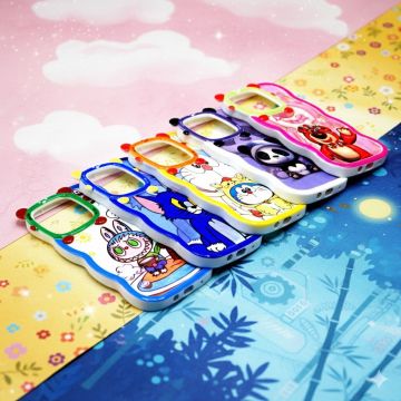 Infinix Hot 10 Play Wave Cartoon Printed Mobile Cover - Image 2