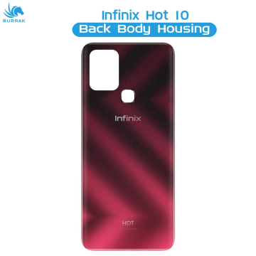 Infinix Hot 10 Red Casing - Image 2