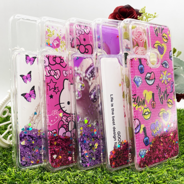 Infinix Hot 10 Water Glitter Shiny Soft Silicon Case