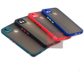 Infinix Hot 10i Smoky Matte Armor Case Camera Protection Mobile Cover - Image 2