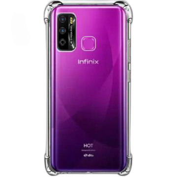 Infinix Hot 11 Play Transparent Anti Shock Soft Crystal Clear Case - Image 2