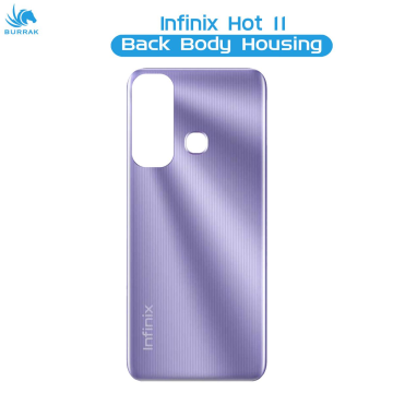 infinix Hot 11 Rear Back Body Casing Housing Replacement Battery Back Door For infinix Hot 11 - Purple - Image 2
