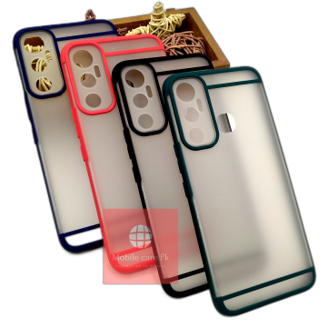 Infinix Hot 11 Smoky Matte Armor Case For Boys