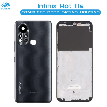 Infinix Hot 11s Black Housing - Image 2