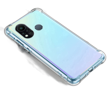 Infinix Hot 11s Transparent Anti Shock Cover - Image 2