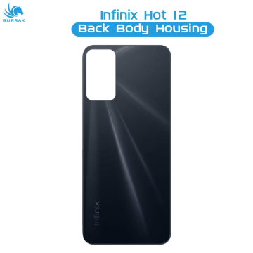 Infinix Hot 12 Black Casing - Image 2