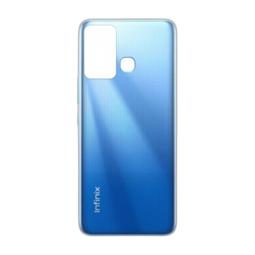 Infinix Hot 12 Play Rear Back Body Casing Housing Replacement Battery Back Door With Side Buttons For Hot 12 Play - Blue - Image 2