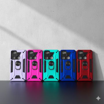 Infinix Hot 20i Armor Stand Stylish Hard Case - Image 2