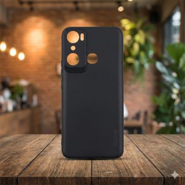 Infinix Hot 20i Black Soft Rock Style Cover - Image 2