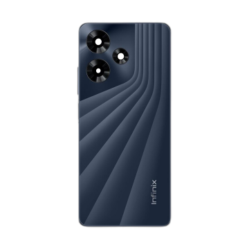 Infinix Hot 30 Housing Middle Frame With Side Button and Replacement Battery Back Door For Hot 30 - Black - Image 2