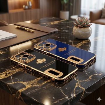 Infinix Hot 30 Play Soft Multi Golden Border Camera Protection Cover - Image 2