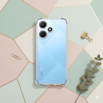 Infinix Hot 30 Play Transparent Soft Crystal Clear Case - Image 2