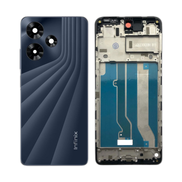 Infinix Hot 30 Rear Complete Body Casing Housing Replacement For Hot 30 - Black - Image 2