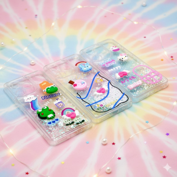 Infinix Hot 30 Water Glitter Soft Silicon Case - Image 2