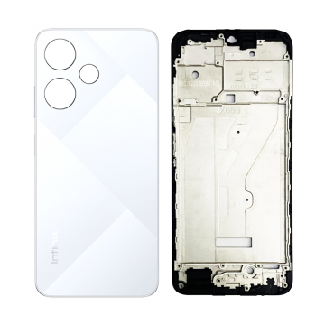 Infinix Hot 30i Rear Complete Body Casing Housing Replacement For Hot 30i - White - Image 2