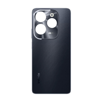 Infinix Hot 40 Pro Housing Middle Frame With Side Button and Replacement Battery Back Door For Hot 40 Pro - Black - Image 2