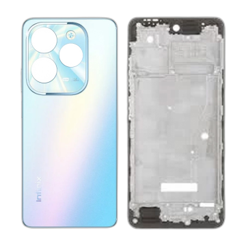 Infinix Hot 40 Pro Rear Complete Body Casing Housing Replacement For Hot 40 Pro - Sky Blue - Image 2