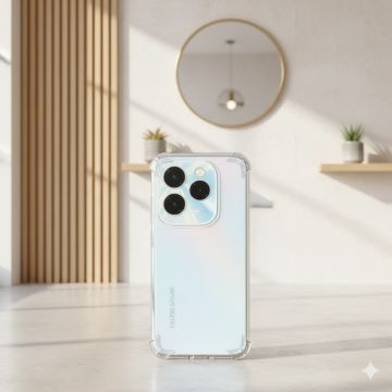 Infinix Hot 40 Transparent Bumper Case - Image 2