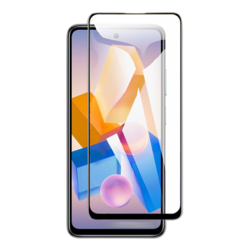 Infinix Hot 40i Full Screen Protector 9D Tempered Glass Protector For Infinix Hot 40i  - Image 2