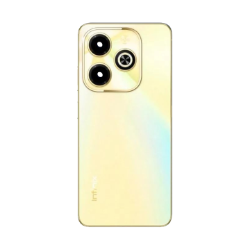Infinix Hot 40i Housing Middle Frame With Side Button and Replacement Battery Back Door For Hot 40i - Golden - Image 2