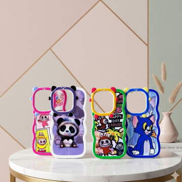 Infinix Hot 40I Wave Style Cartoon Printed Mobile Cover - Image 2