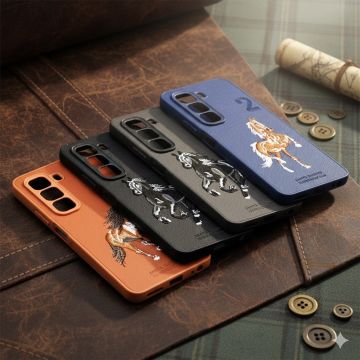 Infinix Hot 50 4G POLO Design Leather Type Soft Cover