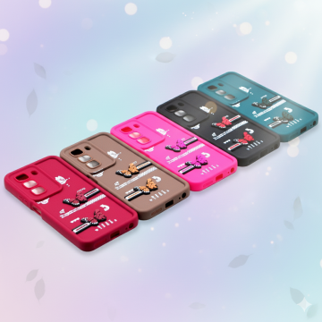 Infinix Hot 50 Soft Butterfly Ladies Case For Hot 50