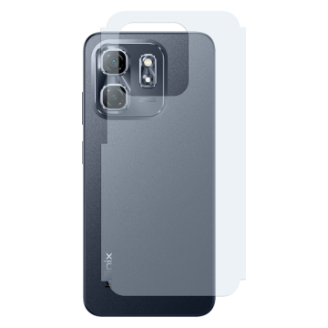 Infinix Hot 50i Back Protector Carbon Fiber Matte Soft Skin Sheet - Image 2