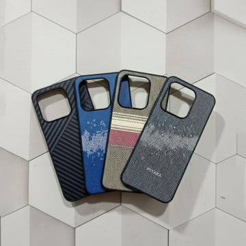 Infinix Hot 50i Pitaka Leather Texture Case Multi Colour Premium Soft Back Cover Protective Slim Fit Luxury