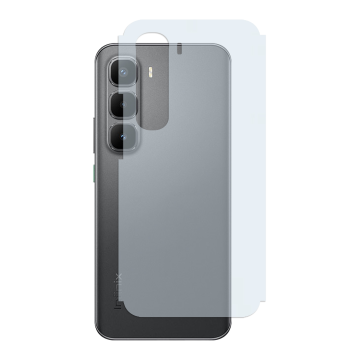 Infinix Hot 60 Pro Plus Back Protector Carbon Fiber Matte Soft Skin Sheet - Image 2