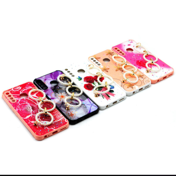 Infinix Hot 8 Glitter Chain Beauty Mobile Cover - Image 2