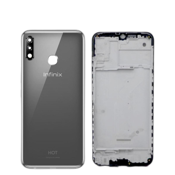 Infinix Hot 8 Lite Gray Casing - Image 2