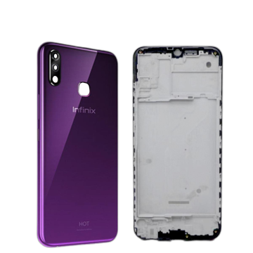 Infinix Hot 8 Lite Purple Casing - Image 2