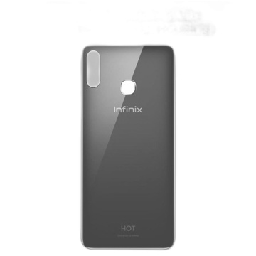infinix Hot 8 Lite Rear Back Body Casing Housing Replacement Battery Back Door For infinix Hot 8 Lite - Grey - Image 2
