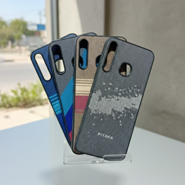 Infinix Hot 8 Pitaka Leather Texture Multi Colour Mobile Cover - Image 2